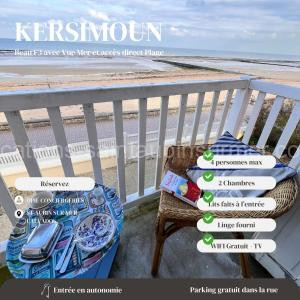 Kersimoun - F3 Spacieux - 1er Et face Mer & Plage à Saint-Aubin-sur-Mer