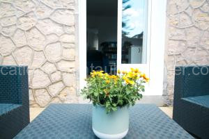 Appartement avec terrasse privée, plage à pied à Saint-Aubin-sur-Mer
