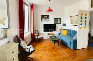 Charmant F3 duplex 60 M2 à 150m mer à Saint-Aubin-sur-Mer