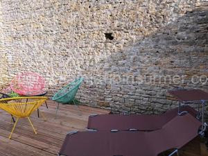 Petite vague - maison atypique avec terrasse à Saint-Aubin-sur-Mer